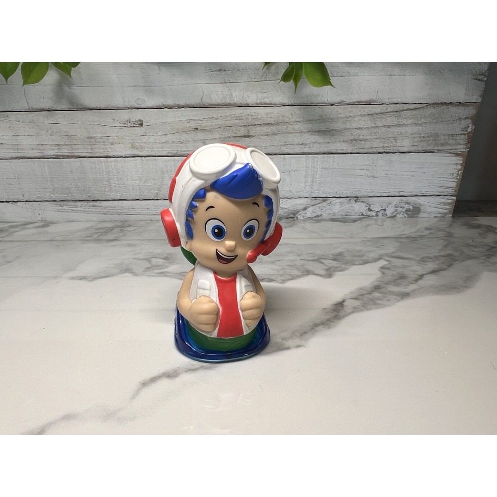 Nickelodeon Bubble Guppies Roll N Go Sliders Toy Figure Helicopter Check Up Gil